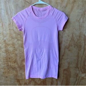 Women's Pink Short Sleeve Top